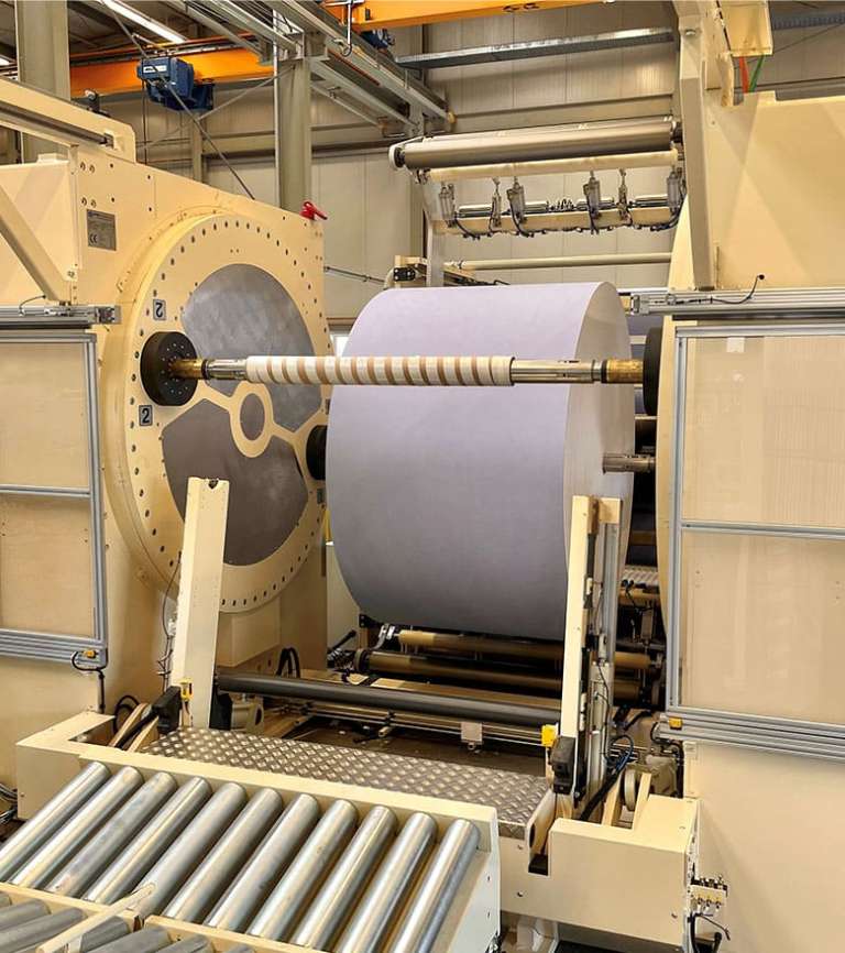 Home 6 Slitter rewinder - AutoWoven